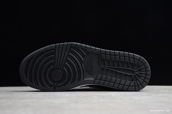 Bmlin High Air 1 Retro Jordan Black OG Satin 555088-060 0709